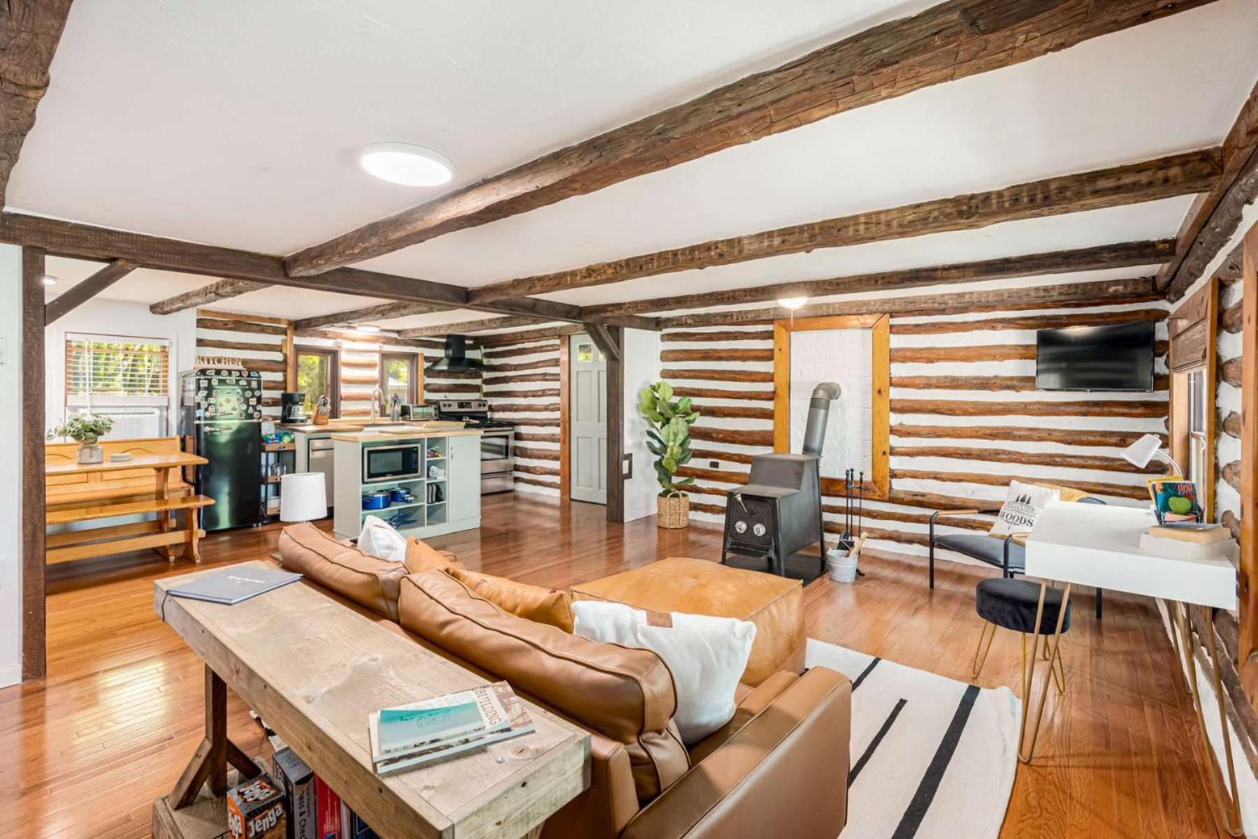 Modernized Log Cabin W Hot Tub Fire Pit & Views Berkeley Springs Exterior foto